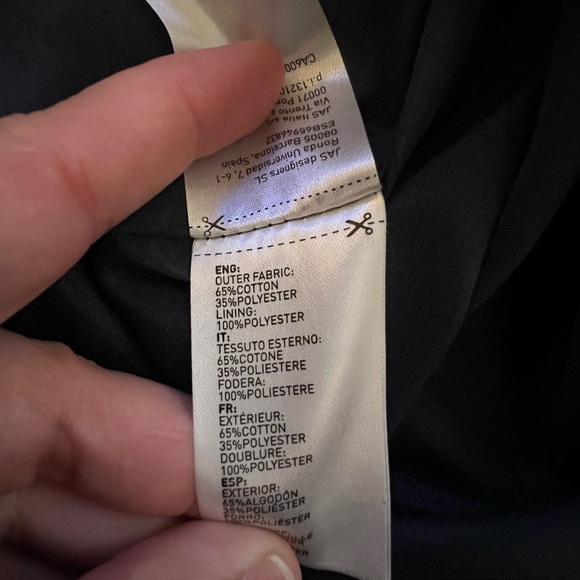 Anonyme Designers Navy Blue/White Dress - Picture 7 of 9